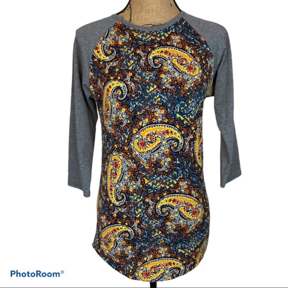 LuLaRoe Randy T Paisley Print Size XS NWT